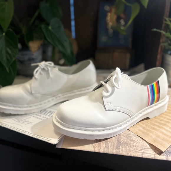 Dr. Martens 1461 For Pride White Oxford - Picture 1 of 4